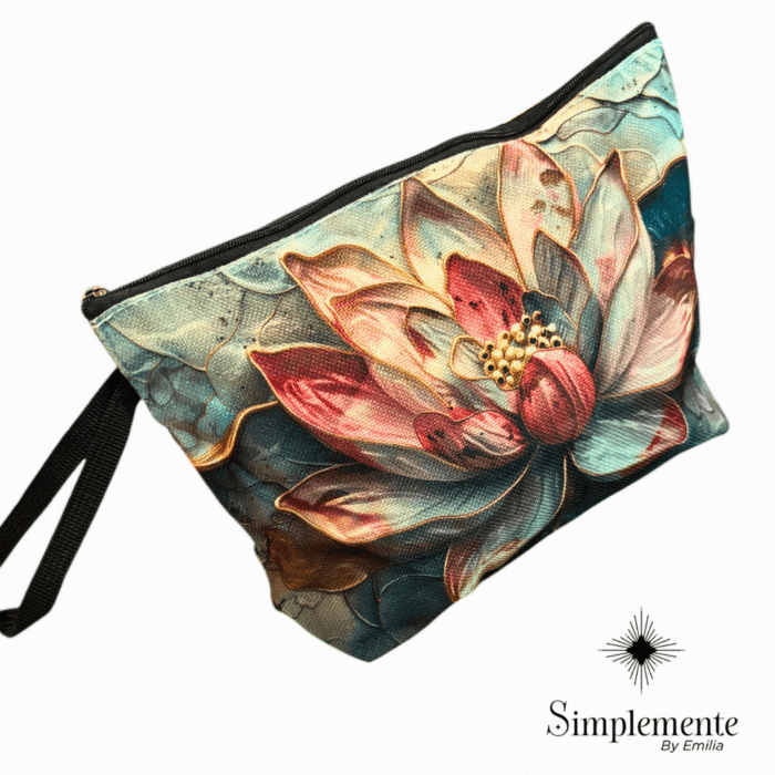 Bolsa mulltiuso con cierre de cremallera, con espectacular diseño en colores vibrantes. - Image 2