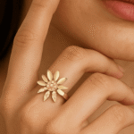 Anillo "Flor de Oro"