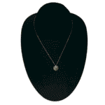 Sutil cadena y dije de acero inoxidable. - Image 2