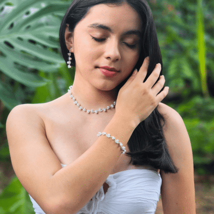 Conjunto "Esplendor de Plata y Perla"