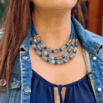 Collar "Cascada de Mar"