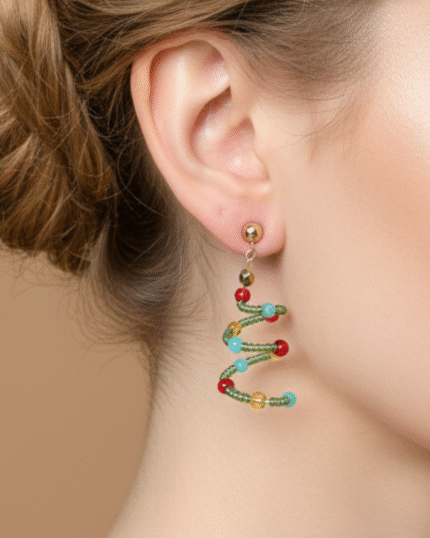 Aretes: Árbol de Navidad