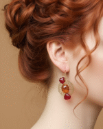 Aretes: Dulce Caramelo